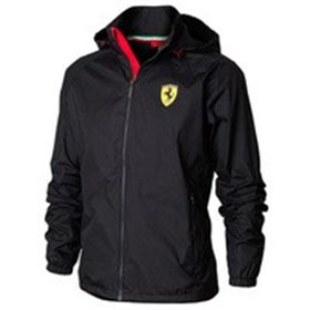 CHAQUETA FERRARI MENS WINDBREAKER JACKET TALLA S S COLOR 02 NEGRO