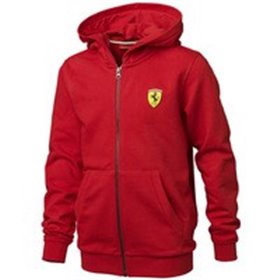 CHAQUETA FERRARI SUDADERA NI�O ROJA TALLA 4A 4 A�OS COLOR 01 ROJO