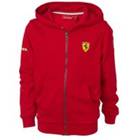 CHAQUETA FERRARI KIDS HOODED JACKET TALLA 4A 4 A�OS COLOR 01 ROJO