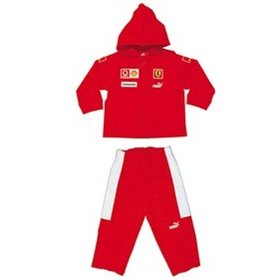 15 CHANDAL PUMA SF CHANDAL BEBE FERRARI TALLA 30M 30 MESES COLOR 01 ROJO