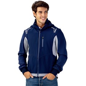 CHAQUETA SPARCO SOFT SHELL AZUL MARINO TALLA M