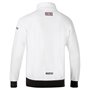 SUDADERA SPARCO CON CREMALLERA ARTURO MERZARIO TALLA XS BLANCA
