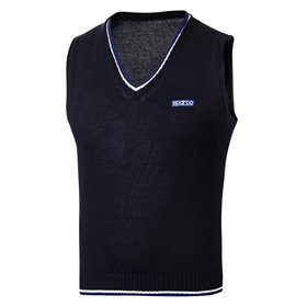 CHALECO DE PUNTO SPARCO TALLA XS AZUL MARINO