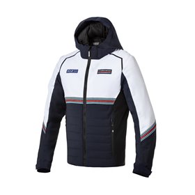 CHAQUETA SPARCO MARTINI-R TALLA XXXL AZUL MARINO/BLANCO