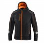CHAQUETA SPARCO TECH SOFT-SHELL TALLA L NEGRA/NARANJA