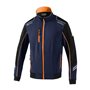 CHAQUETA SPARCO LIGHT-SHELL TECH TALLA XS AZUL MARINO/NARANJA