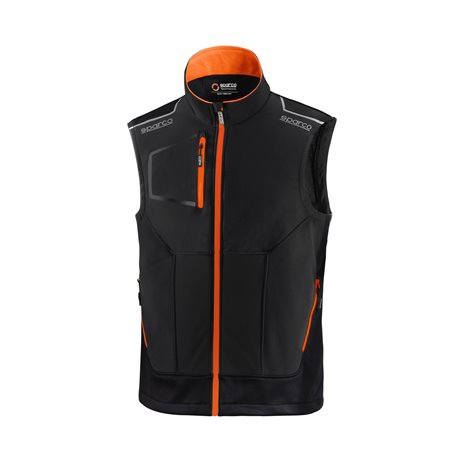 CHALECO SPARCO TECH TALLA XXXL NEGRO/NARANJA