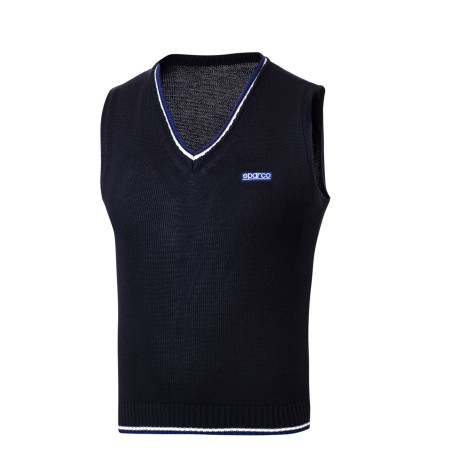 CHALECO SPARCO DE ALGOD�N TALLA NEGRO L