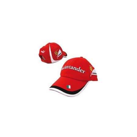 GORRA FERRARI GORRA SANTANDER TALLA TU TU COLOR 01 ROJO
