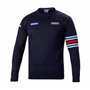SUDADERA DE CUELLO REDONDO MARTINI-R TALLA L AZUL
