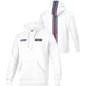 SUDADERA BIG STRIPES MARTINI-R TALLA L BLANCA