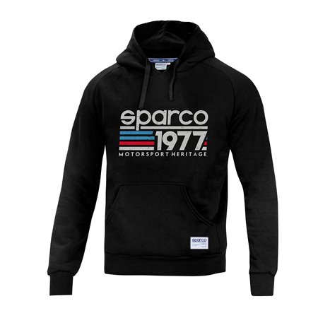 SUDADERA 1977 TALLA S NEGRO