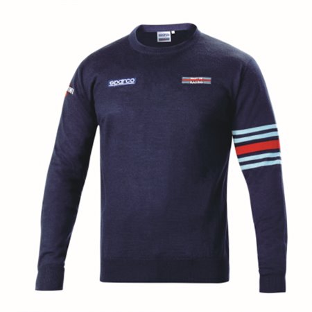 SUDADERA DE CUELLO REDONDO MARTINI-R AZUL MARINO