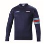 SUDADERA DE CUELLO REDONDO MARTINI-R AZUL MARINO