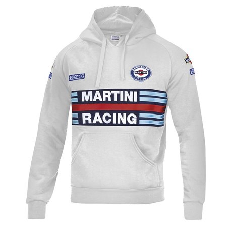SUDADERA SPARCO MARTINI-R CON CAPUCHA TALLA XXL GRIS