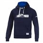 SUDADERA SPARCO CON CAPUCHA M-SPORT TALLA XL AZUL MARINO