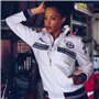 SUDADERA SPARCO CON CREMALLERA MARTINI-R MUJER TALLA M BLANCA