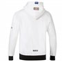 SUDADERA SPARCO CON CAPUCHA TARGA FLORIO L BLANCO