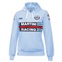 SUDADERA SPARCO CON CAPUCHA MUJER MARTINI-R TALLA S CELESTE