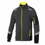 CHAQUETA SPARCO CON CREMALLERA TECH TALLA L GRIS/AMARILLO