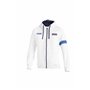 SUDADERA SPARCO MARTINI RACING CON CAPUCHA Y CREMALLERA BLANCA TALLA XL
