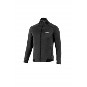 SUDADERA SPARCO CON CREMALLERA COMPLETA BK TALLA XS