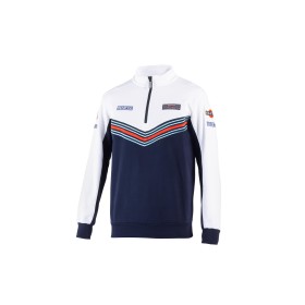 SUDADERA SPARCO CON MEDIA CREMALLERA MARTINI TALLA XS