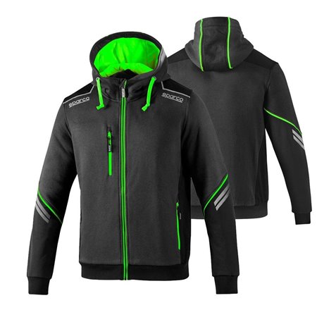 SUDADERA SPARCO CAPUCHA Y CREMALLERA COLORADO GS/VF TALLA L