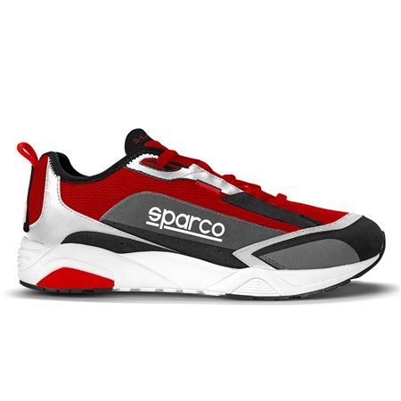 BOTINES S-LANE T 36 NEGRO/ROJO