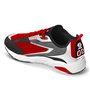 BOTINES S-LANE T 36 NEGRO/ROJO