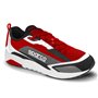 BOTINES S-LANE T 36 NEGRO/ROJO