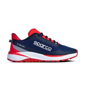 ZAPATILLAS S-RUN TALLA 46 AZUL MARINO/ROJO
