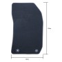 ALFOMBRA A MEDIDA AUDI A1 (2010-2018) 5PZ