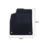 ALFOMBRA A MEDIDA AUDI A6 C7 2011-2018) 5PZ