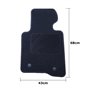 ALFOMBRA A MEDIDA BMW F33 SERIE 4 CABRIO (2014-2019) 5PZ