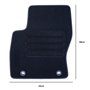 ALFOMBRA A MEDIDA OCC DESIGN FORD FOCUS II (2004-2011) 5 PZ