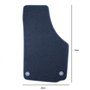 ALFOMBRA A MEDIDA OCC DESIGN SEAT LEON MK2 (2005-2012) 5 PZ