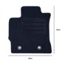 ALFOMBRA A MEDIDA OCC DESIGN TOYOTA AURIS (2013-PRESENTE) 5 PZ
