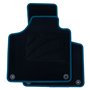 ALFOMBRA A MEDIDA AUDI A3 8P (2003-2012) 5PZ RIBETE AZUL