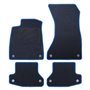 ALFOMBRA A MEDIDA AUDI A5 F53 - COUPE (2015-PRESENTE) 5PZ RIBETE AZUL