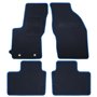 ALFOMBRA A MEDIDA ALFA ROMEO 156 (1997-2005) 5PZ RIBETE AZUL