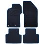 ALFOMBRA A MEDIDA ALFA ROMEO GT (2003-2010) 5PZ RIBETE AZUL