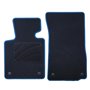 ALFOMBRA A MEDIDA BMW E85 Z4 (2002-2009) 2PZ RIBETE AZUL