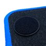 ALFOMBRA A MEDIDA BMW E87 SERIE 1 5 PUERTAS (2004-2011) 5PZ RIBETE AZUL
