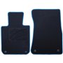 ALFOMBRA A MEDIDA BMW E89 Z4 (2009-2019) 2PZ RIBETE AZUL