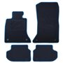ALFOMBRA A MEDIDA BMW F11 SERIE 5 TOURING FACELIFT (2013-2017) 5PZ RIBETE AZUL