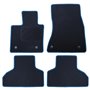 ALFOMBRA A MEDIDA BMW F15 X5 (2013-2018) 5PZ RIBETE AZUL