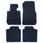 ALFOMBRA A MEDIDA BMW F34 SERIE 3 GT (2013-PRESENTE) 5PZ RIBETE AZUL