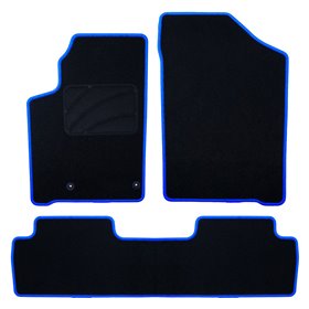 ALFOMBRA A MEDIDA CITROEN BERLINGO (1996-2008) 5PZ RIBETE AZUL