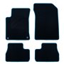 ALFOMBRA A MEDIDA CITROEN C3 (2009-2016) 5PZ RIBETE AZUL